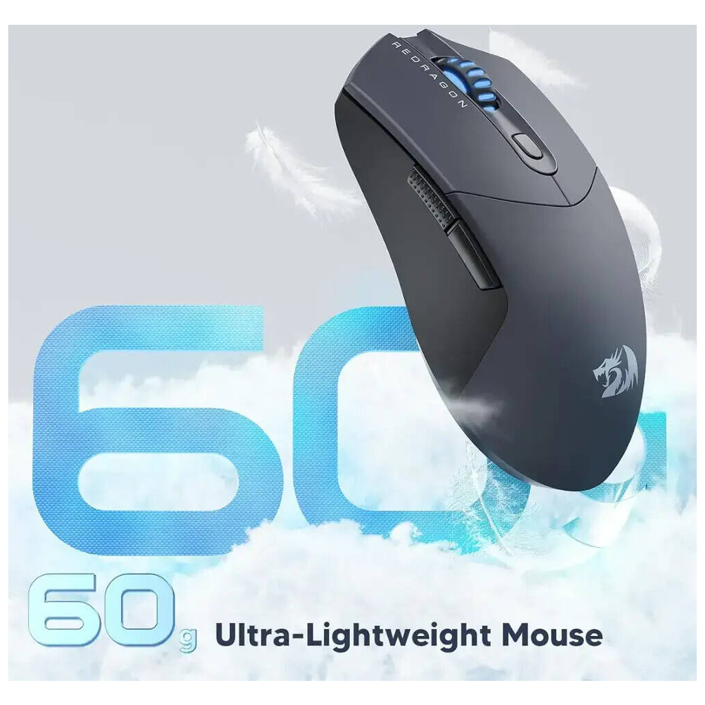 Мишка Redragon M917GB ST4R Pro Wireless/Bluetooth Black (72209) - зображення 3