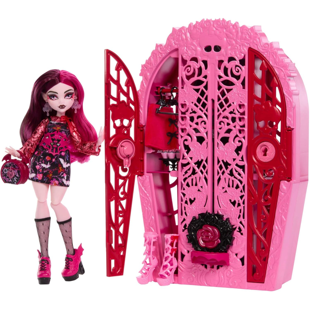 Лялька Monster High Набір-сюрприз Жахо-секрети Дракулори серії Цвіт та темрява (HYT72) - зображення 1