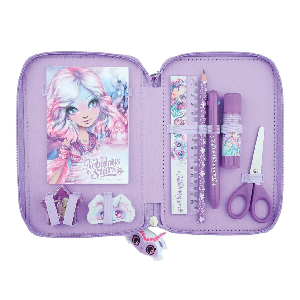 Пенал Nebulous Stars Естрелія Потрійний з наповненням (12602) - зображення 3
