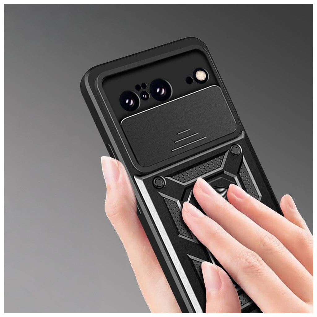 Чохол до мобільного телефона BeCover Military Google Pixel 8 Black (710663) - зображення 2