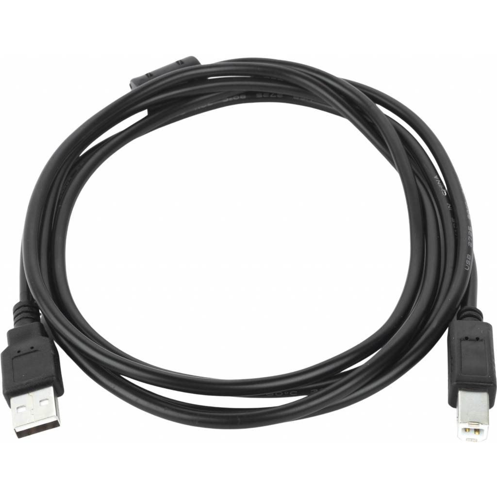 Кабель для принтера USB 2.0 AM/BM 1.5m black ProfCable (ProfCable12-150) - зображення 5