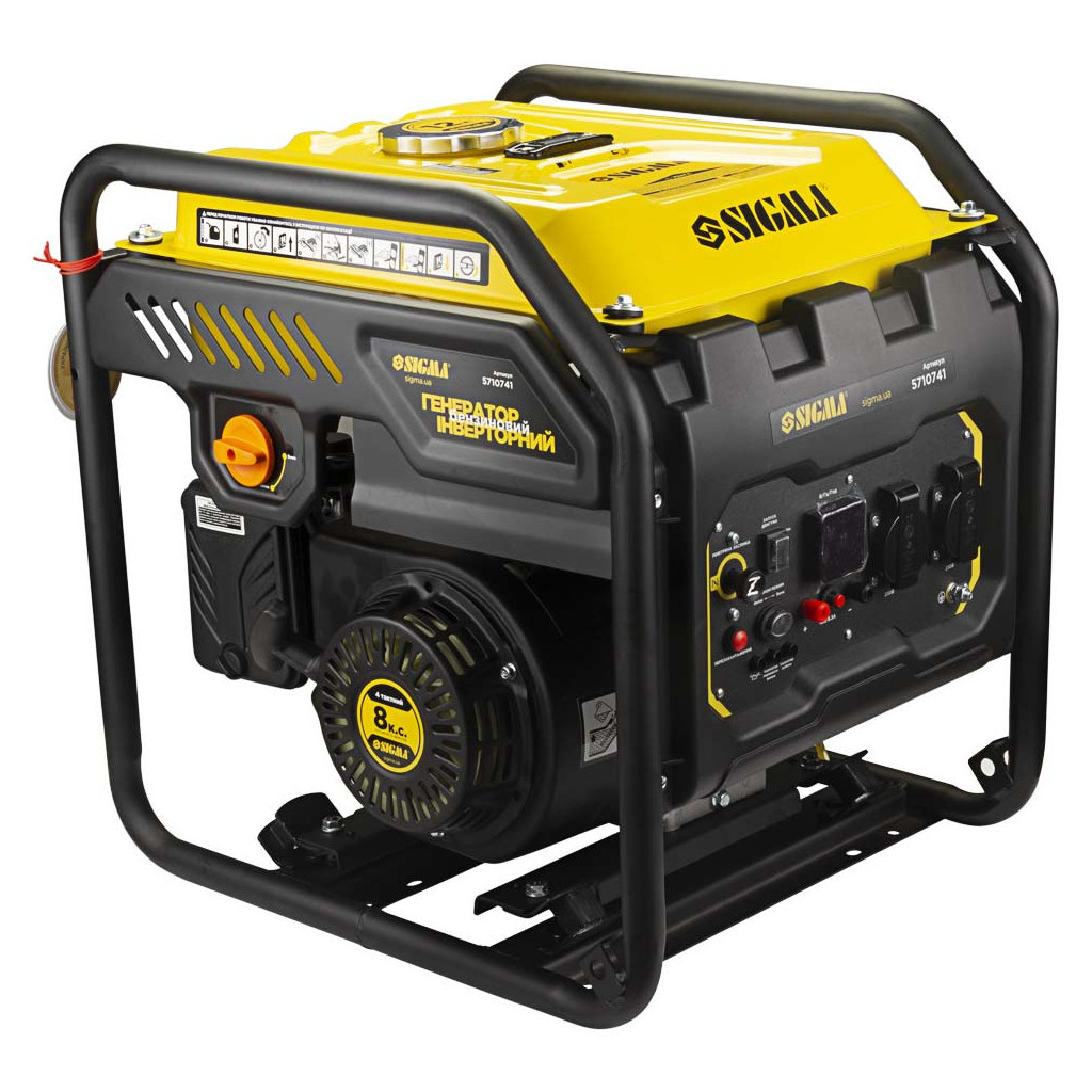 Генератор Sigma інверторний 4.0/4.5kW 12л (5710741) - зображення 5