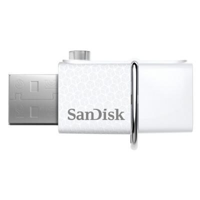 USB флеш накопичувач SanDisk 32GB Ultra Dual Drive White OTG USB 3.0 (SDDD2-032G-G46W) - зображення 3