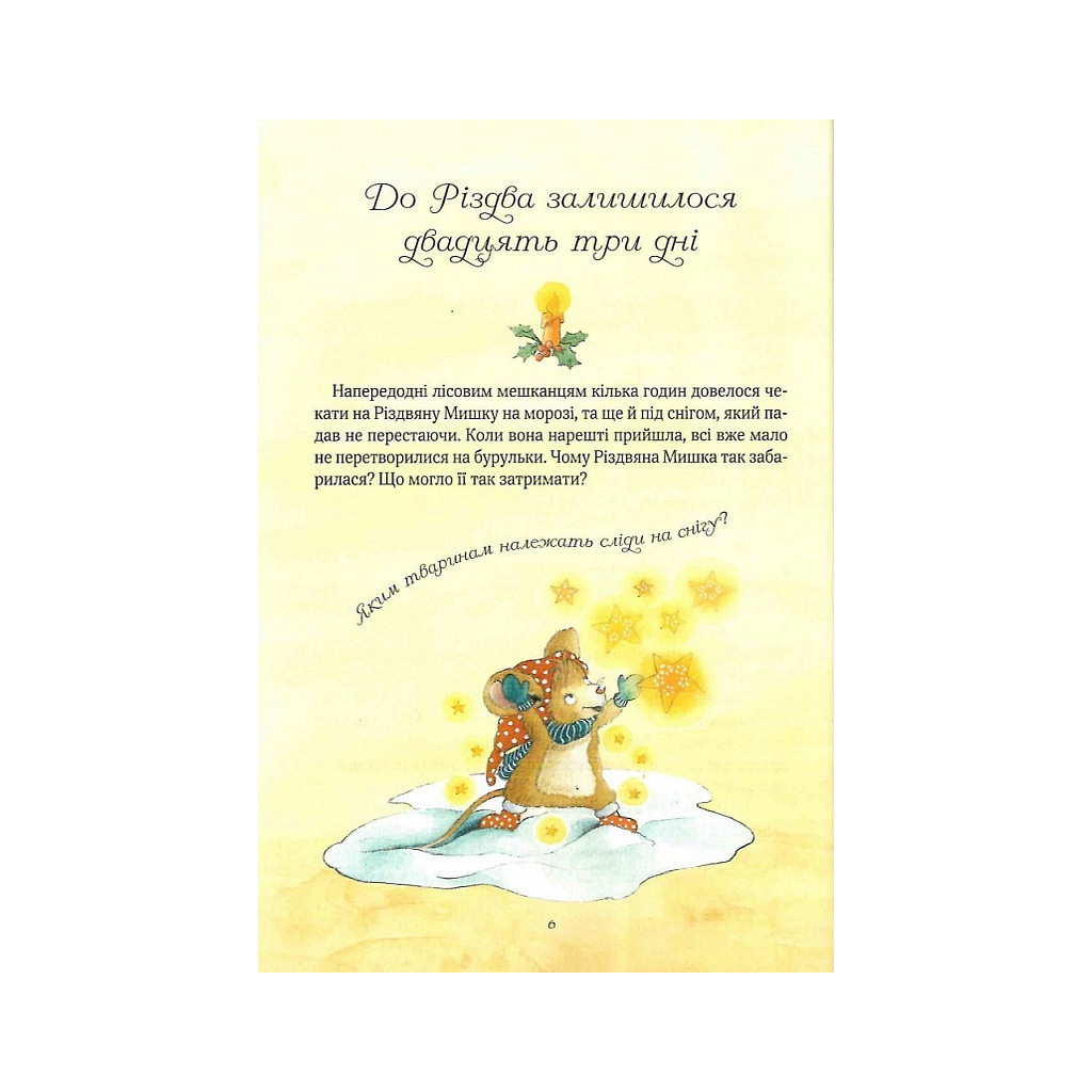 Книга Різдвяна Мишка в зимовій країні чудес. Адвент-календар - Фрідерун Райхенштеттер, Аліса Келін Vivat (9789669829351) - зображення 11