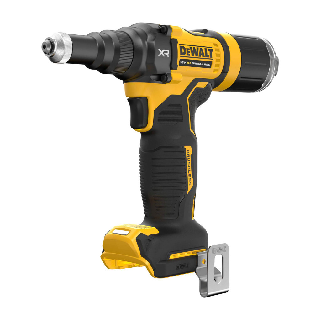 Заклепувальник DeWALT 18 В XR Li-Ion, 10 kN, d.закл.=2.4-4.8 мм (без АКБ та ЗП) (DCF403NT) - изображение 1