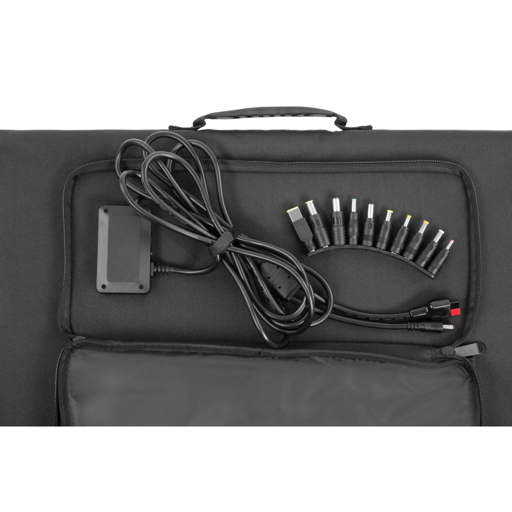 Портативна сонячна панель 2E 100W charger, DC, USB-С PD45W, USB-A 24W (2E-LSFC-100) - изображение 5