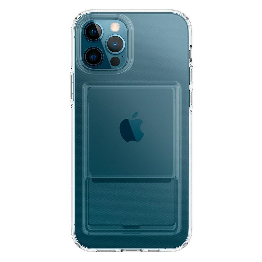 Чохол до мобільного телефона Spigen iPhone 12 /12 Pro Crystal Slot, Crystal Clear (ACS02576) - зображення 1