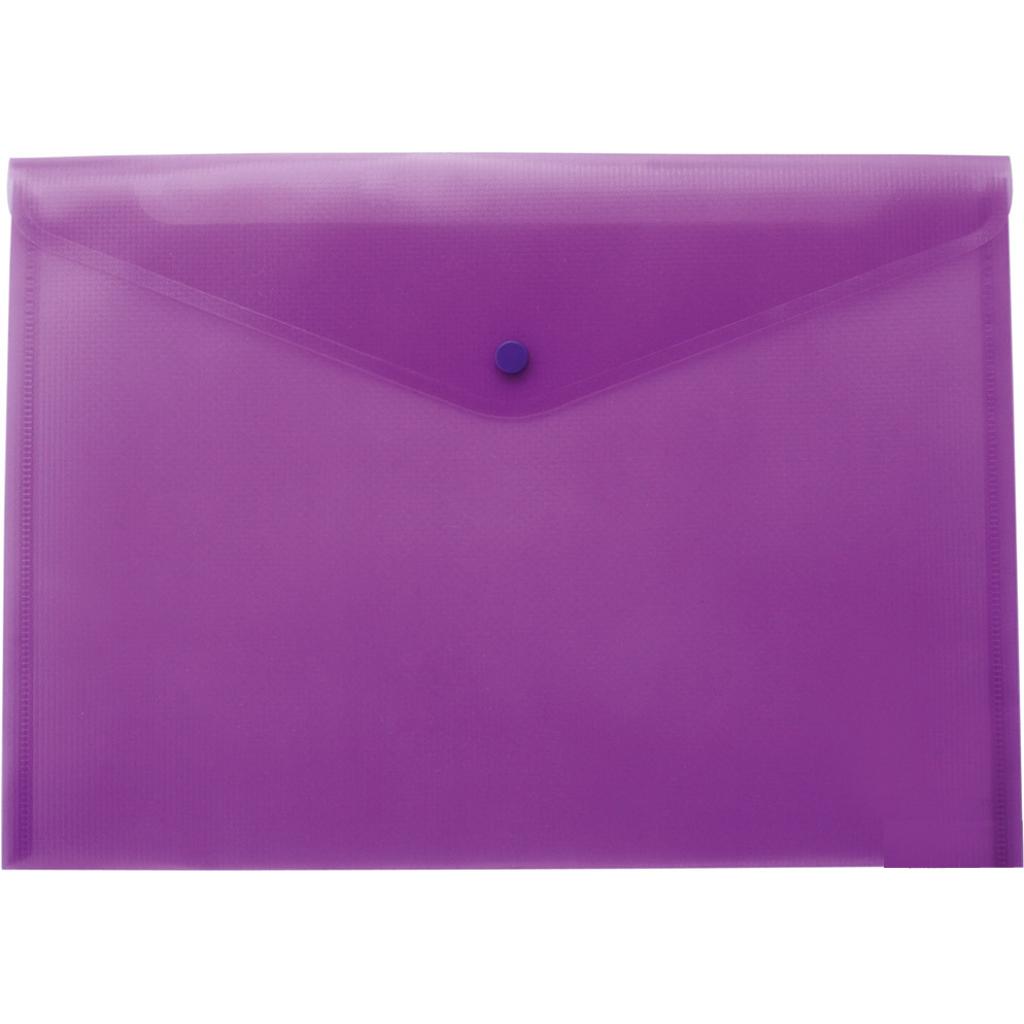Папка - конверт Buromax А5, with a button, violet (BM.3936-07) - зображення 1