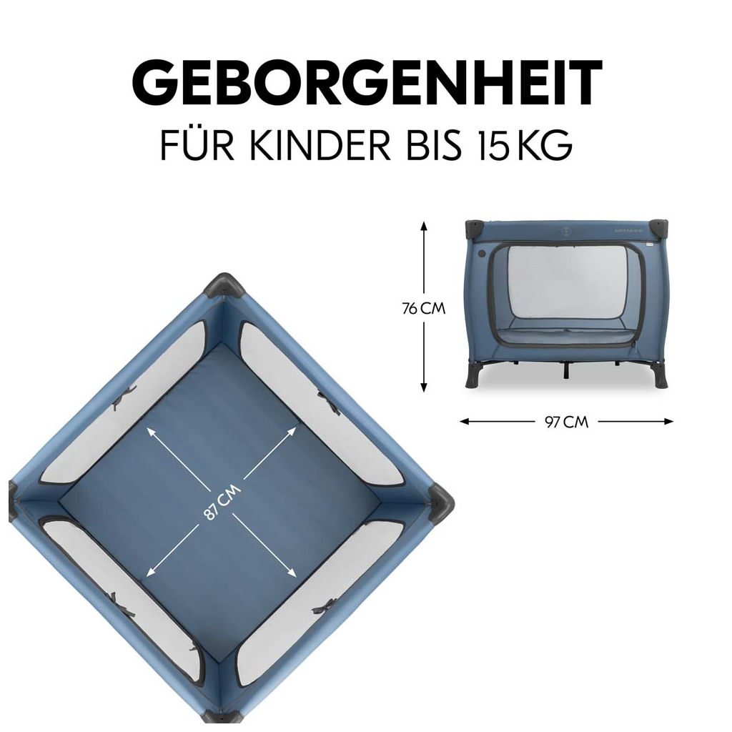 Дитячий манеж Hauck Sleep N Play SQ Dark Blue (60672-8) - зображення 8