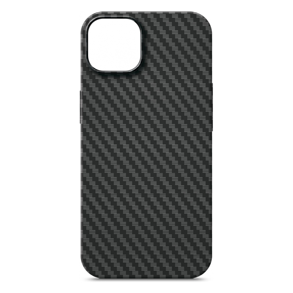 Чохол до мобільного телефона Armorstandart LikeCarbon MagCase Apple iPhone 15 Plus Black (ARM69292) - зображення 1