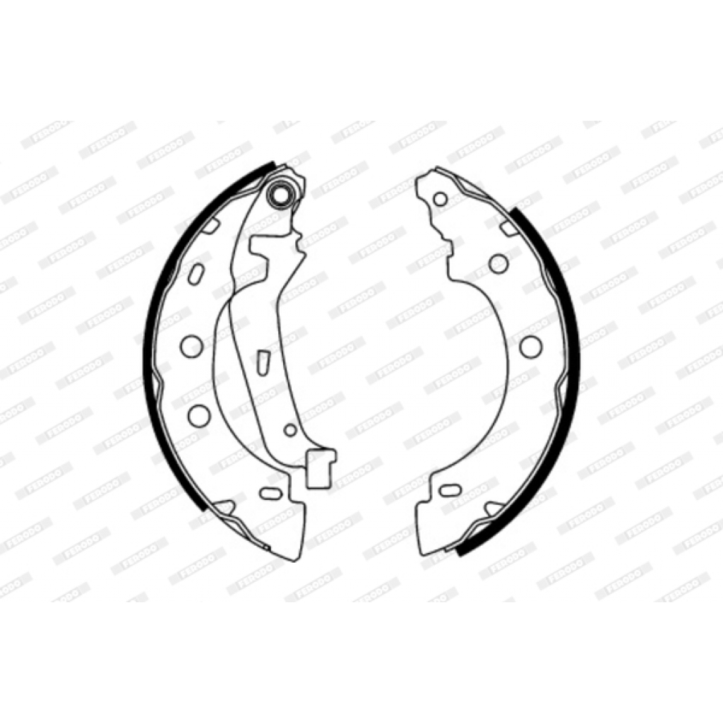Гальмівні колодки FERODO FSB583 - зображення 2