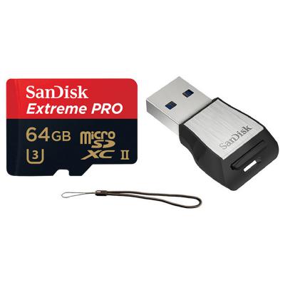 Карта пам'яті SanDisk 64GB microSD class 10 USH-II U3 (SDSQXPJ-064G-GN6M3) - зображення 2