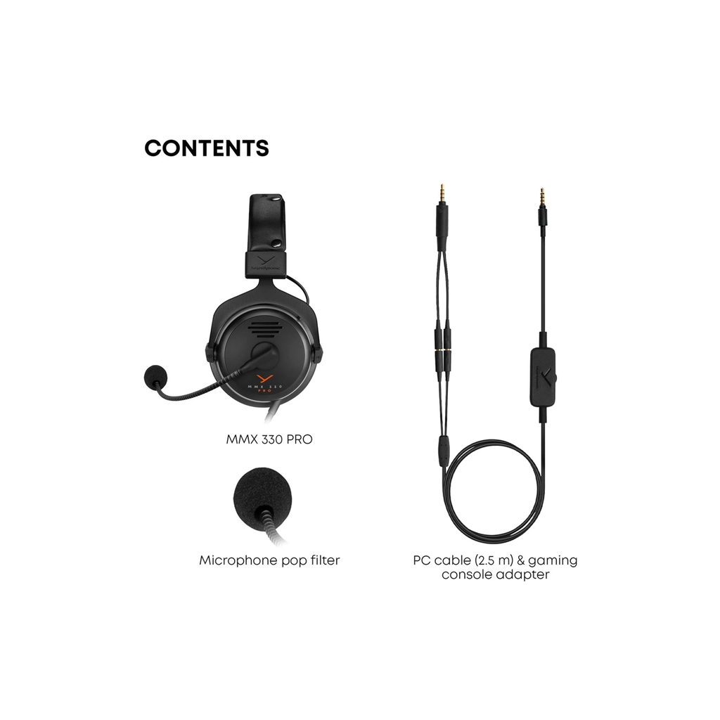 Навушники Beyerdynamic MMX 330 PRO Black (531487) - зображення 4