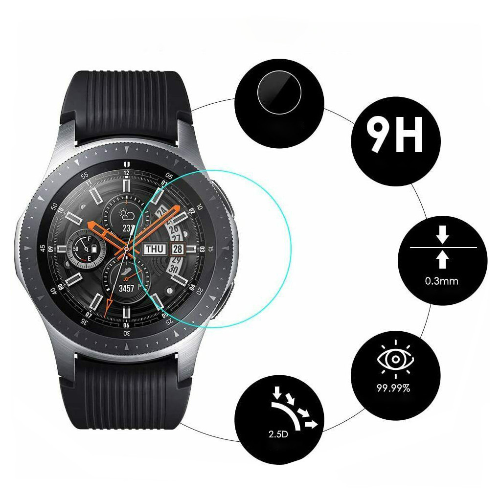 Плівка захисна BeCover Samsung Galaxy Watch 3 42mm SM-R810 Clear (706031) - зображення 4