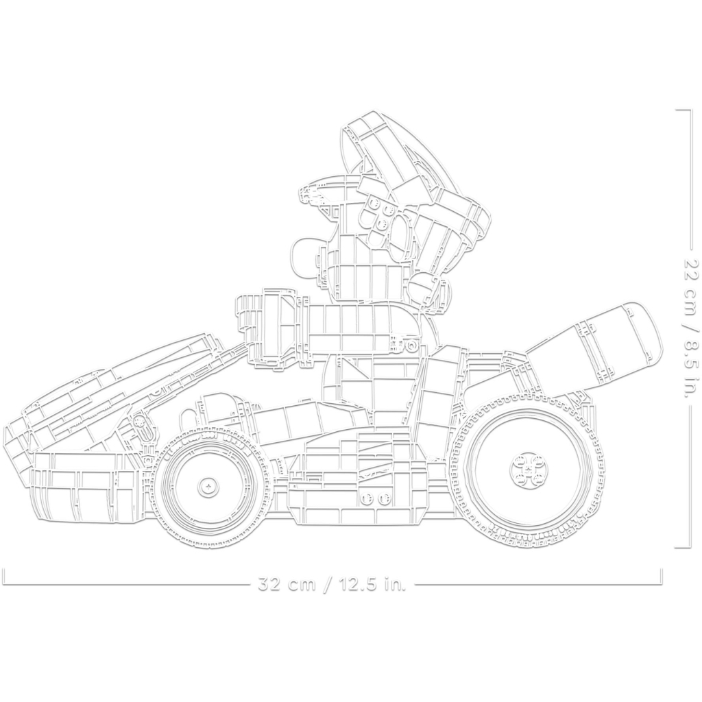 Конструктор LEGO Super Mario Mario Kart: Mario і Standard Kart (72037) - зображення 6