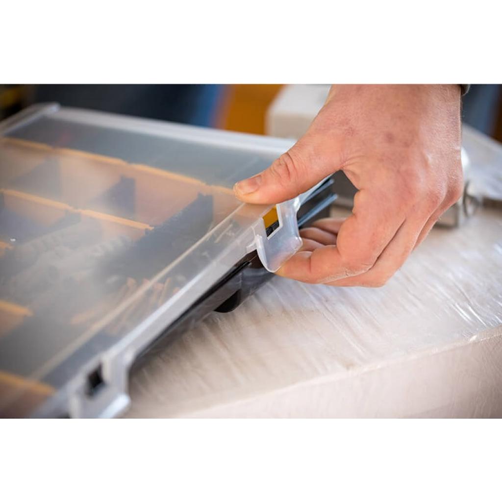 Ящик для інструментів Stanley касетниця 36 х 22,9 х 4,8 см 22 відсіки (STST81681-1) - зображення 3