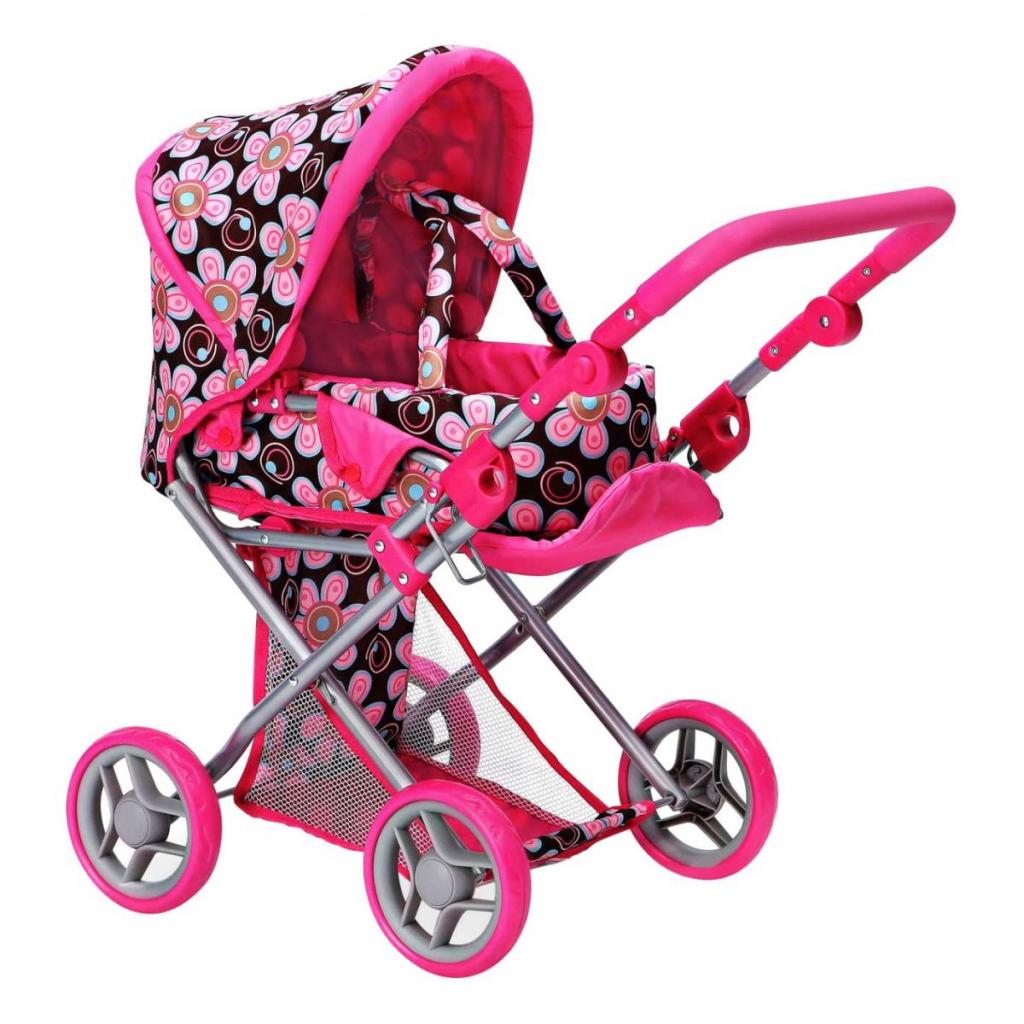 Коляска для ляльок Todsy Mary 2 в 1 з люлькою для ляльки (9346FL) - зображення 1
