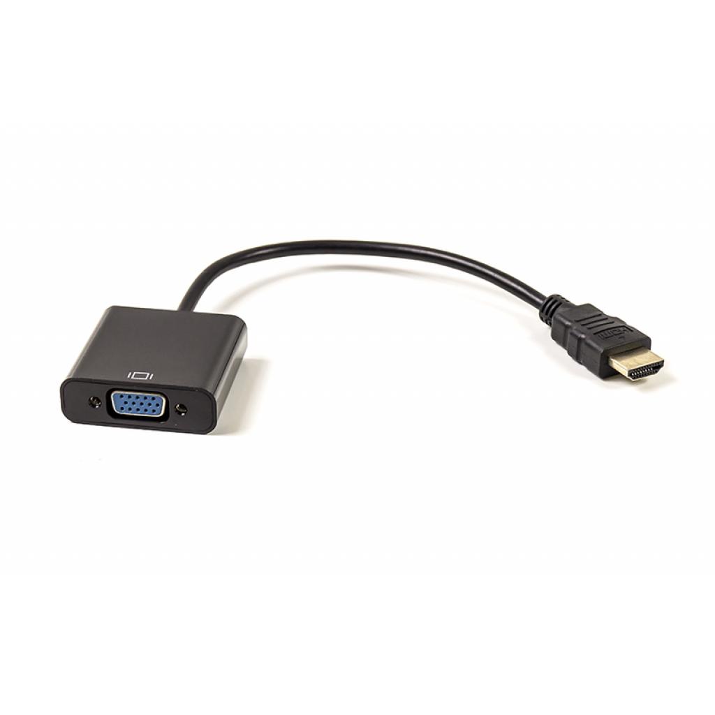Перехідник HDMI to VGA 0.15m PowerPlant (CA910885) - зображення 1