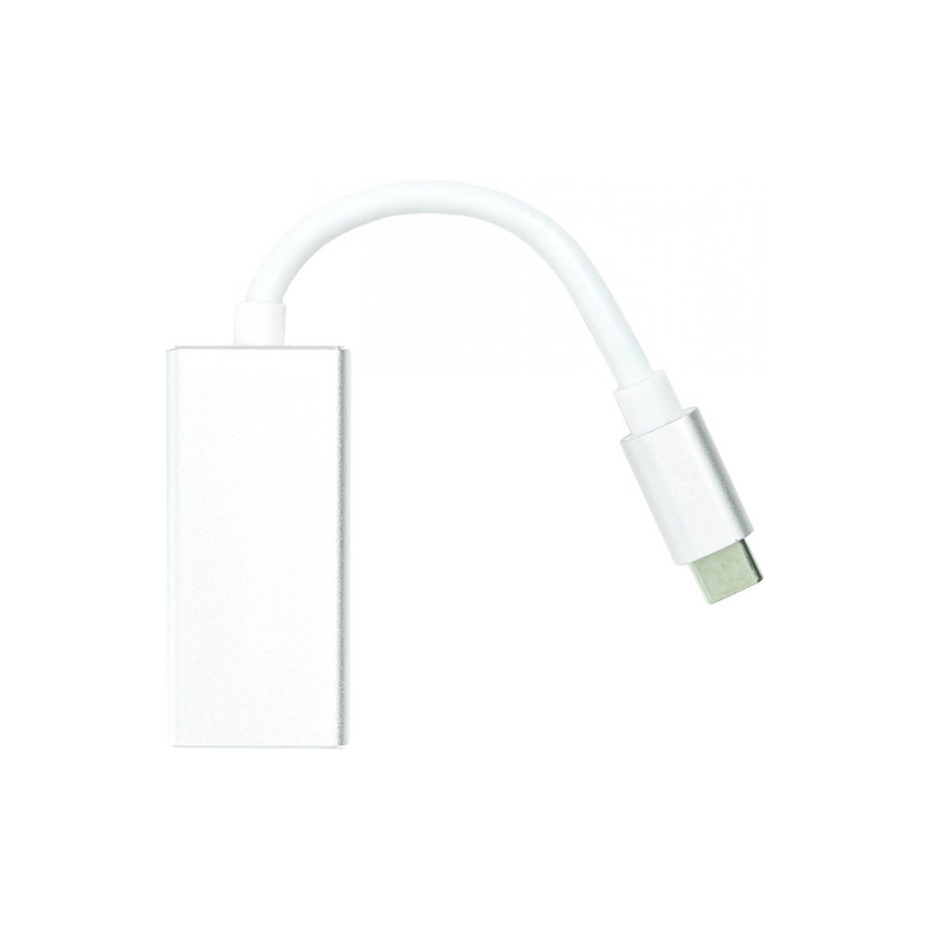 Перехідник PowerPlant USB Type-C 3.1 Thunderbolt 3 (M) - DisplayPort (F), 4K, 0.15 (CA911851) - зображення 2
