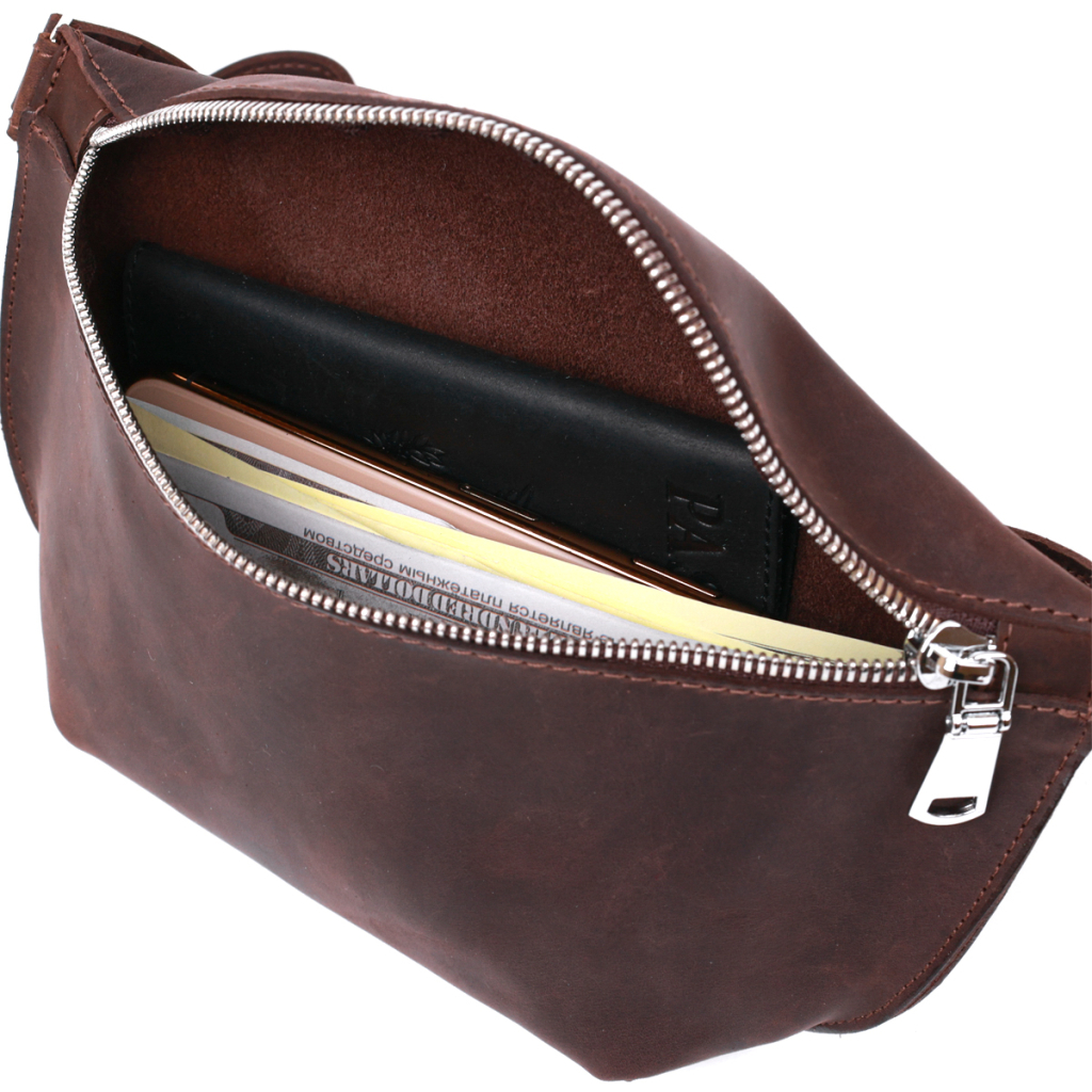 Сумка Shvigel Бананка Коричнева (16395) - зображення 5