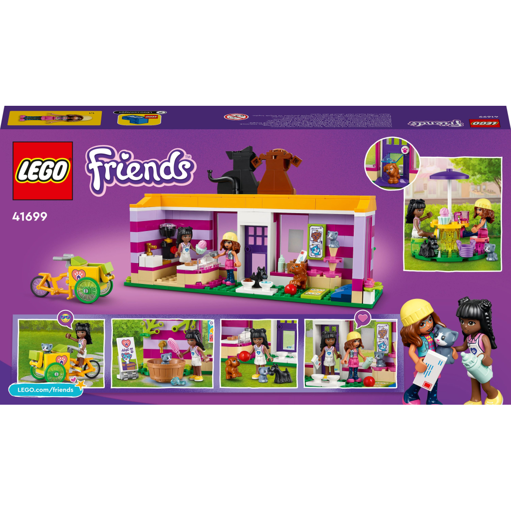 Конструктор LEGO Friends Кафе-притулок для тварин 292 деталі (41699) - зображення 10