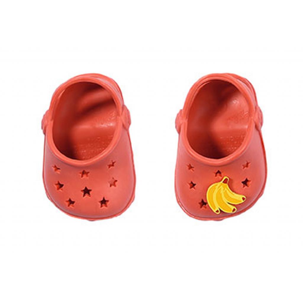 Аксесуар до ляльки Zapf Baby Born Святкові сандалі зі значками Червоні (828311-3) - зображення 2