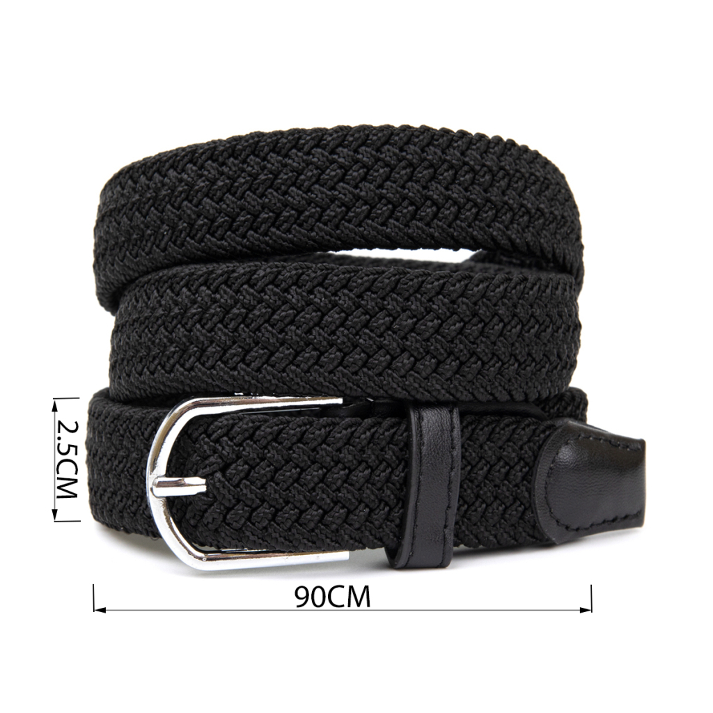 Ремінь Vintage Текстильний жіночий Чорний (20546) - зображення 3