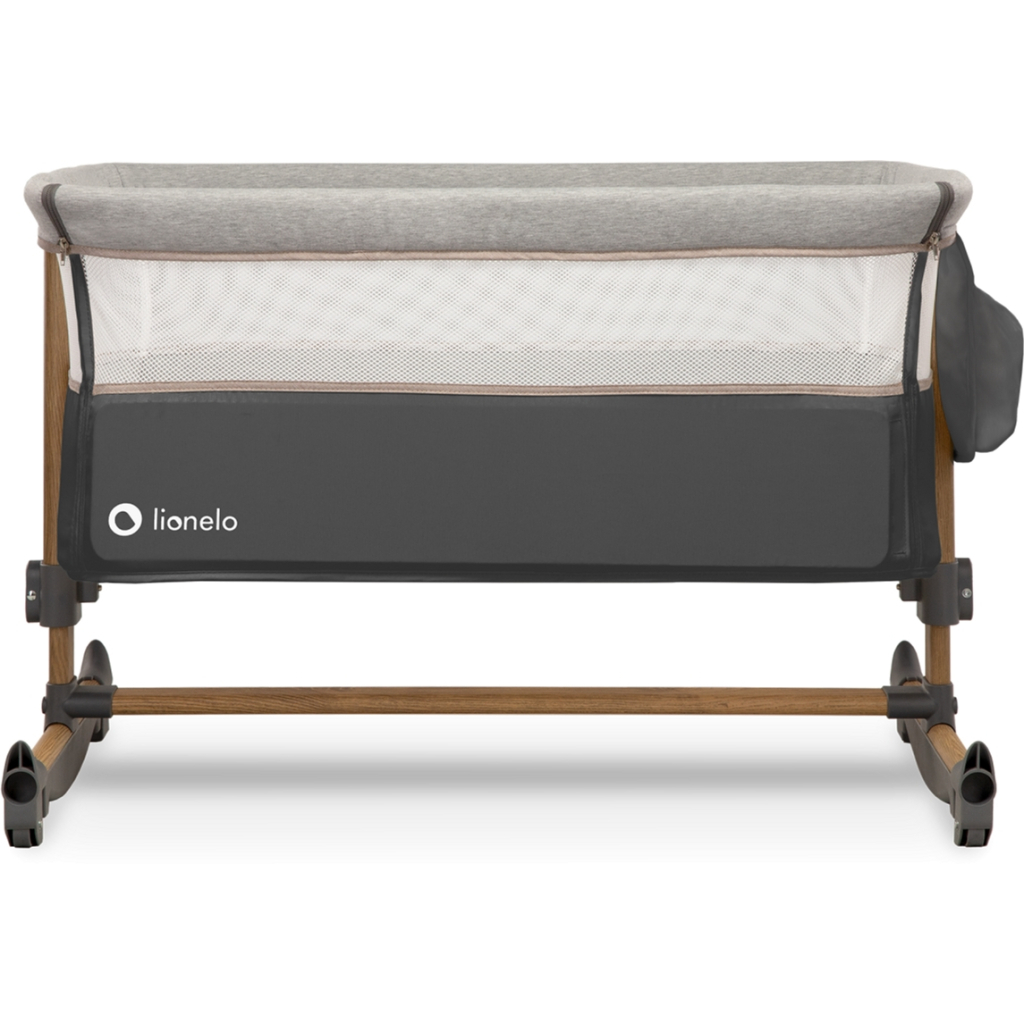 Ліжечко Lionelo приставне Leonie Grey Stone (LO-LEONIE GREY STONE) - зображення 5