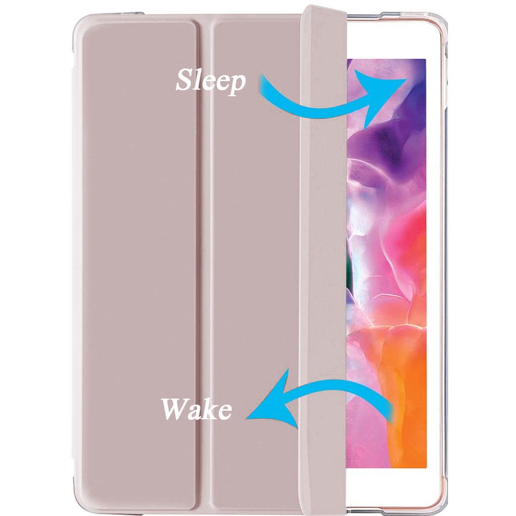 Чохол до планшета BeCover Tri Fold Soft TPU Apple iPad 10.2 2019/2020/2021 Pink (706738) - зображення 4