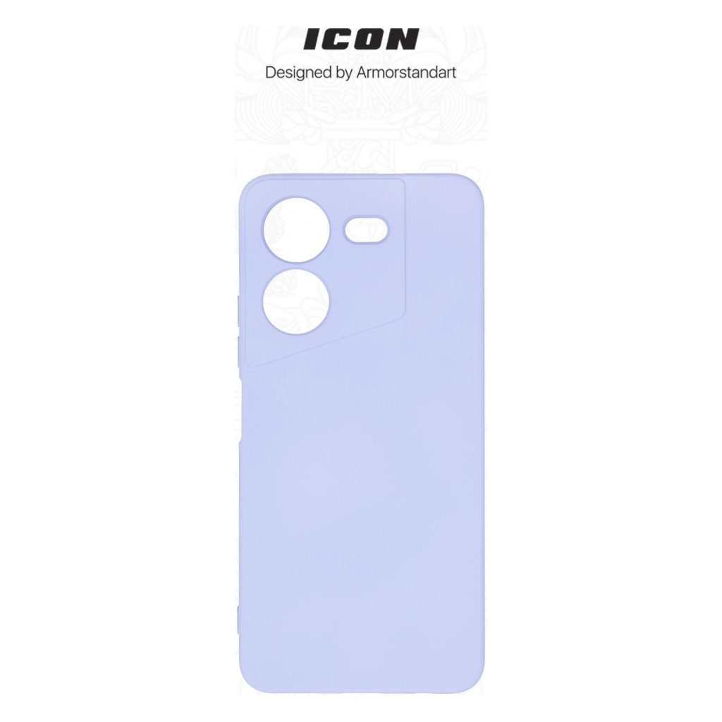 Чохол до мобільного телефона Armorstandart ICON Case Tecno Pova 5 4G Camera cover Lavender (ARM68923) - зображення 3