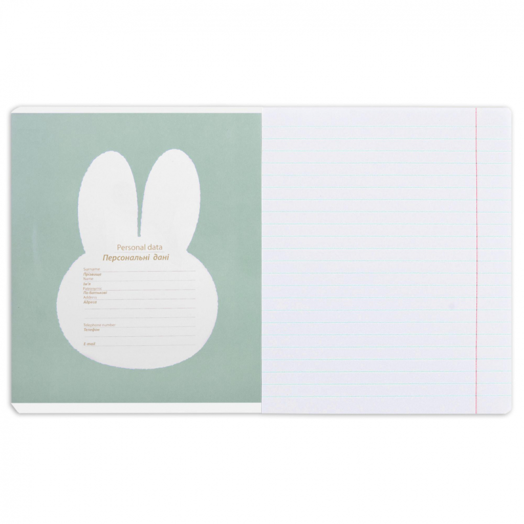 Зошит Yes Gold Miffy 18 аркушів лінія (767529) - зображення 3