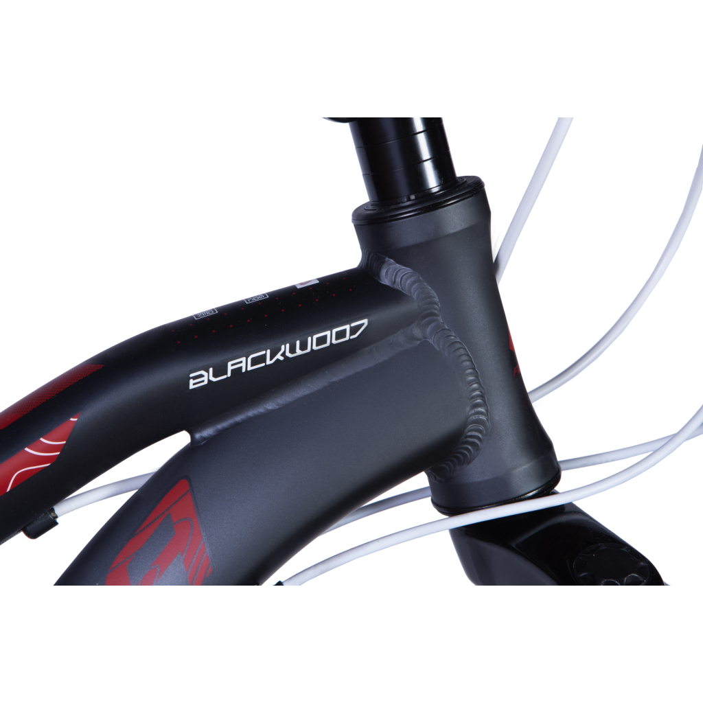 Велосипед Formula 24" Blackwood 1.0 AM DD рама-12,5" Al чорно-червоний 2024 (OPS-FR-24-402) - зображення 2