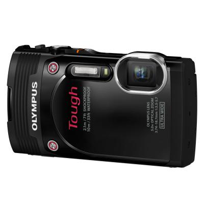 Цифровий фотоапарат Olympus TG-850 Black (Waterproof - 10m; iHS) (V104150BE000) - зображення 1