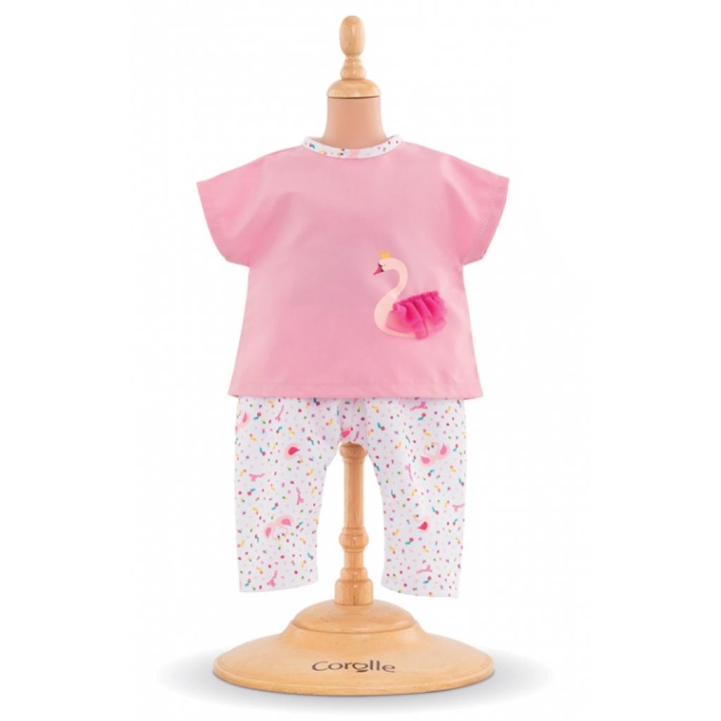 Аксесуар до ляльки Corolle Набір одягу - блузка і штанці Королівський Лебідь для ляльок (9000140620) - зображення 1