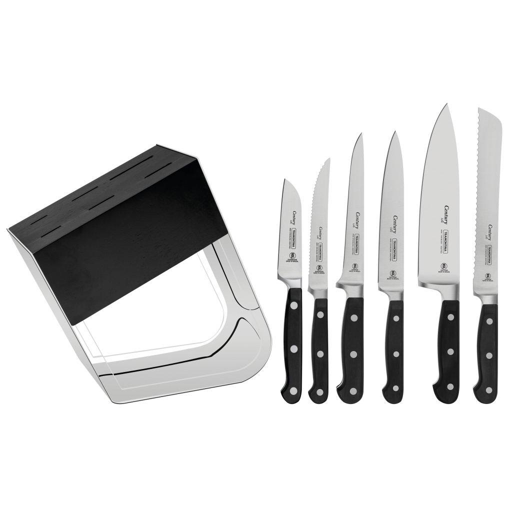 Набір ножів Tramontina Century +підставка 7 предметів (24099/016) - зображення 3