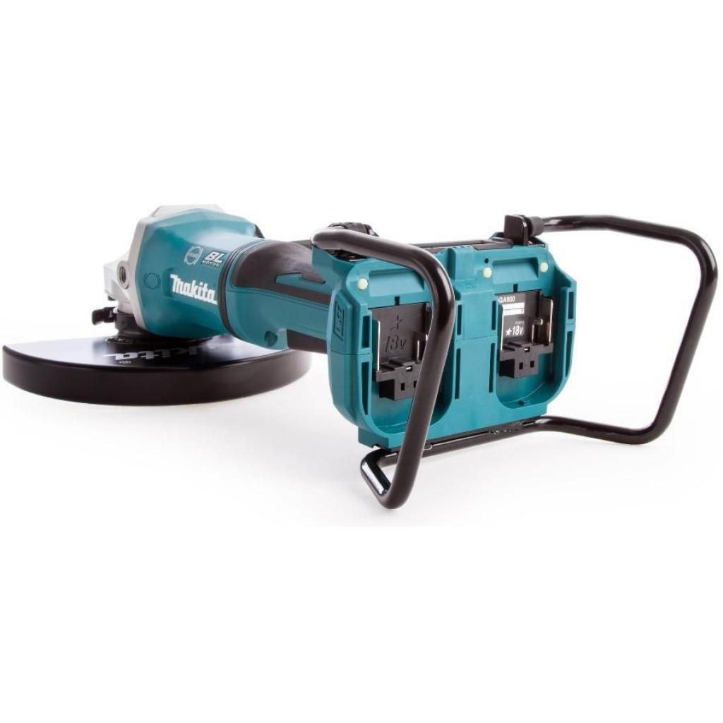 Шліфувальна машина Makita LXT, 18В + 5Аг х 2шт, DC18RD, 230мм (DGA900PT2) - изображение 4