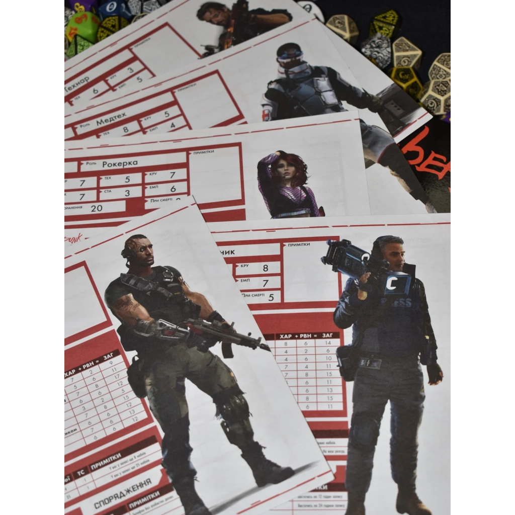 Настільна гра 18+ Geekach Games Cyberpunk RED. Легкий режим / Easy Mode (GKRP0012) - зображення 5