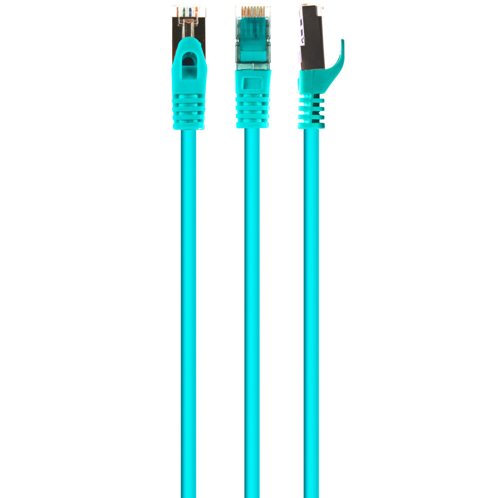 Патч-корд Cablexpert 20м S/FTP Cat 6A CU LSZH green (PP6A-LSZHCU-G-20M) - зображення 1