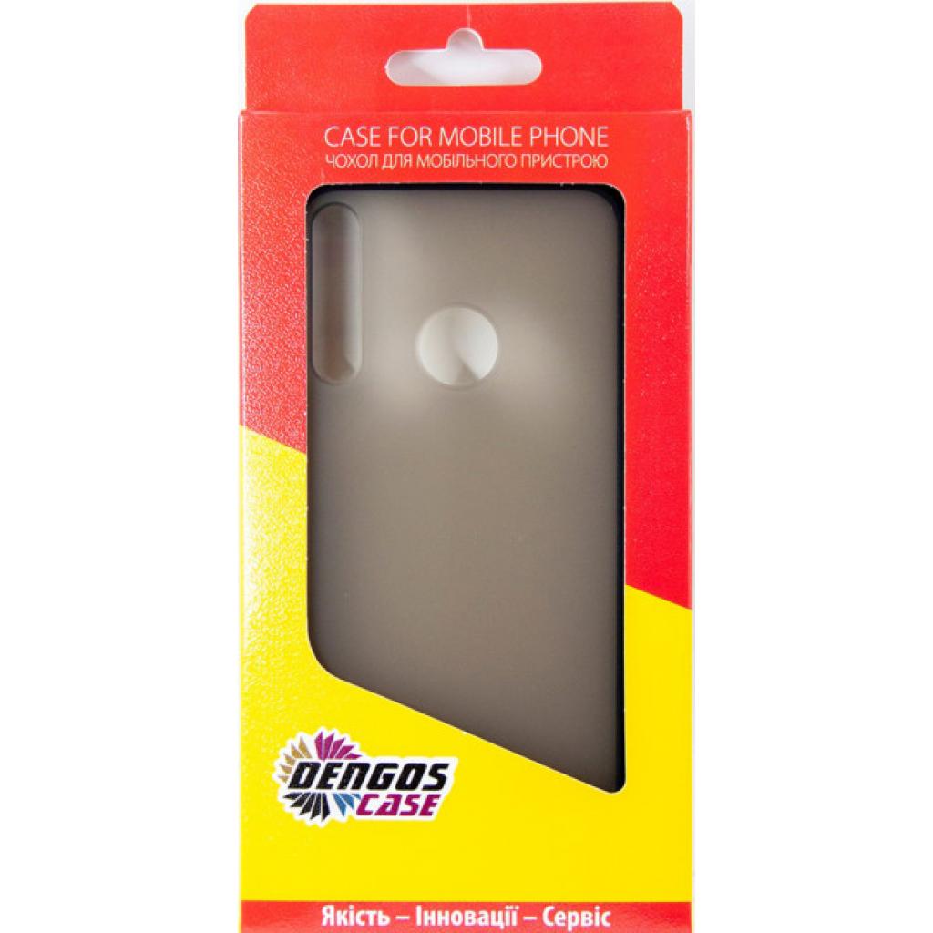 Чохол до мобільного телефона Dengos Matt Huawei P40 Lite E, black (DG-TPU-MATT-45) (DG-TPU-MATT-45) - зображення 4