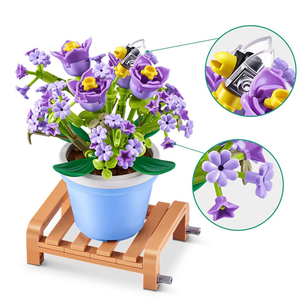 Конструктор Max у капсулі S1 - Садові рослини в горщиках в асортименті (83183GQ1) - зображення 3