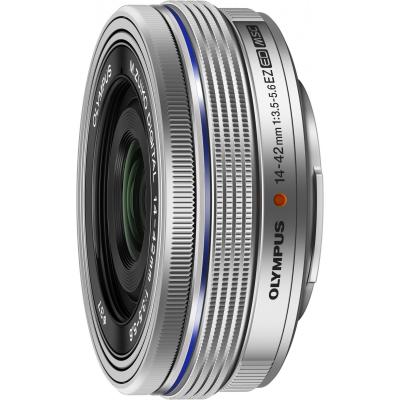 Об'єктив Olympus EZ-M1442-EZ 14-42mm pancake Silver (V314070SE000) - зображення 1