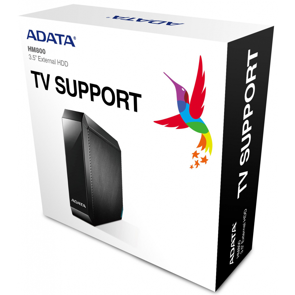 Зовнішній жорсткий диск 3.5" 6TB ADATA (AHM800-6TU32G1-CUKBK) - зображення 5