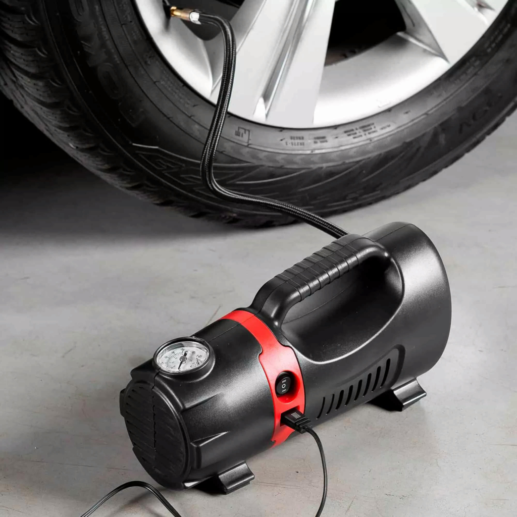 Автомобільний компресор AMiO 12V/230V (02383) - зображення 5