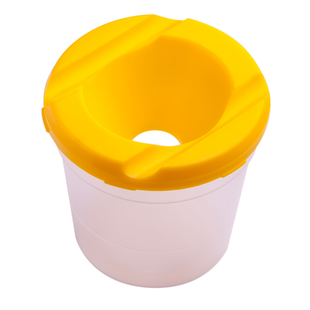 Стакан-непроливайка ZiBi жовтий (ZB.6900-08) - изображение 1