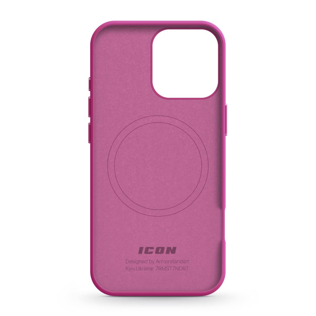 Чохол до мобільного телефона Armorstandart ICON2 MagSafe Apple iPhone 16 Pro Fuchsia (ARM81319) - зображення 2
