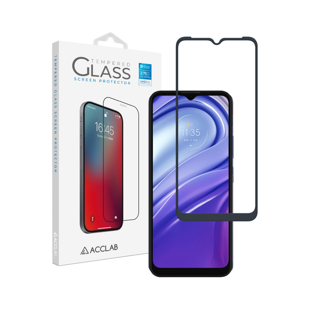 Скло захисне ACCLAB Full Glue MOTO G20 (1283126514388) - зображення 1