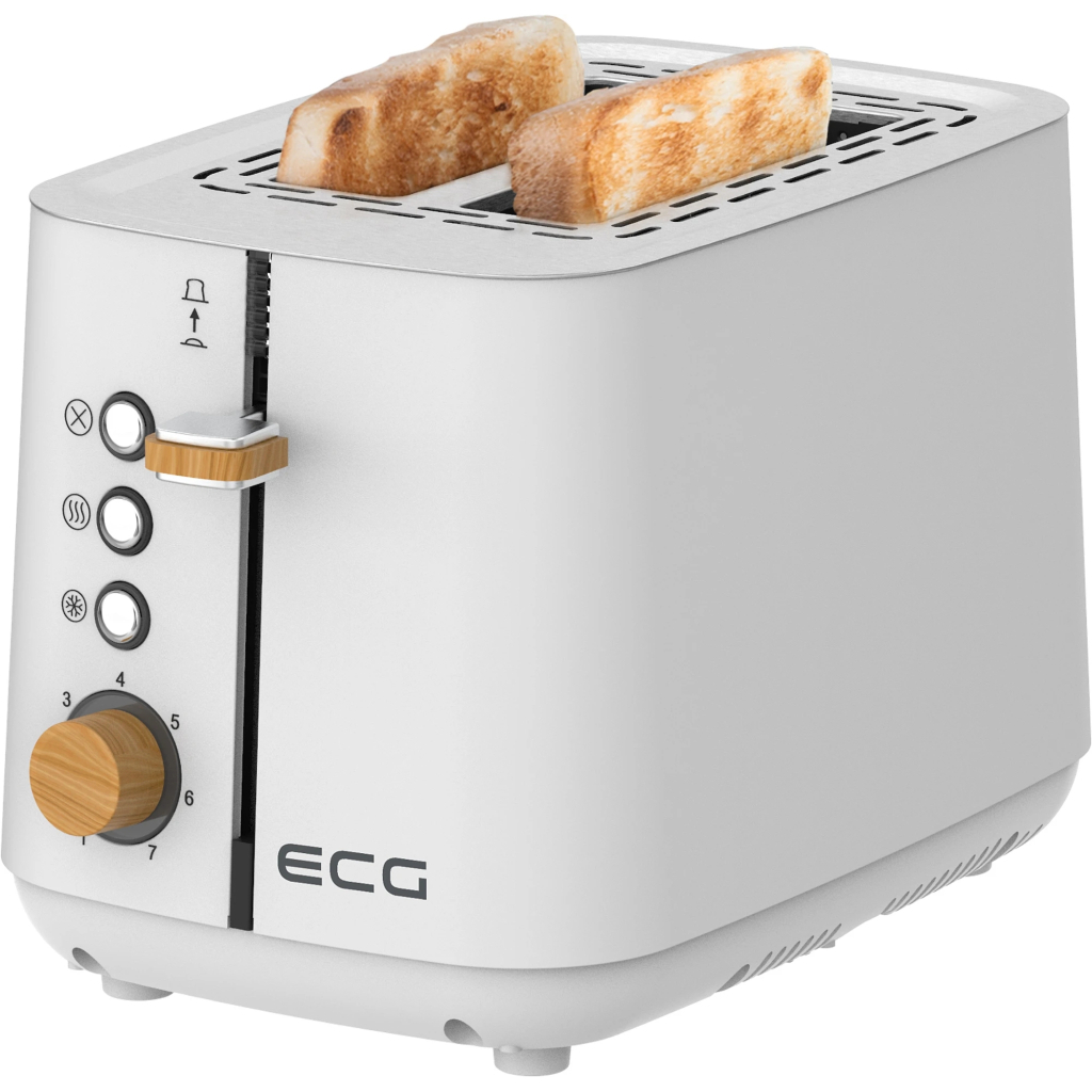 Тостер ECG ST 2768 Timber White - изображение 7