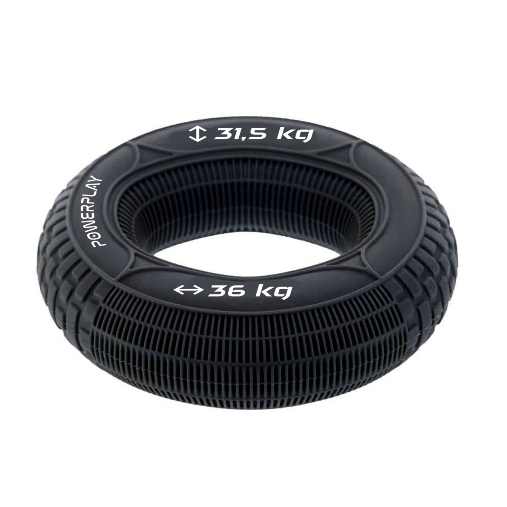 Еспандер PowerPlay PP-4330 Hand Grip Loops Hard 31.5-36 кг Чорний (PP_4330_Black_(31.5-36kg)) - зображення 3