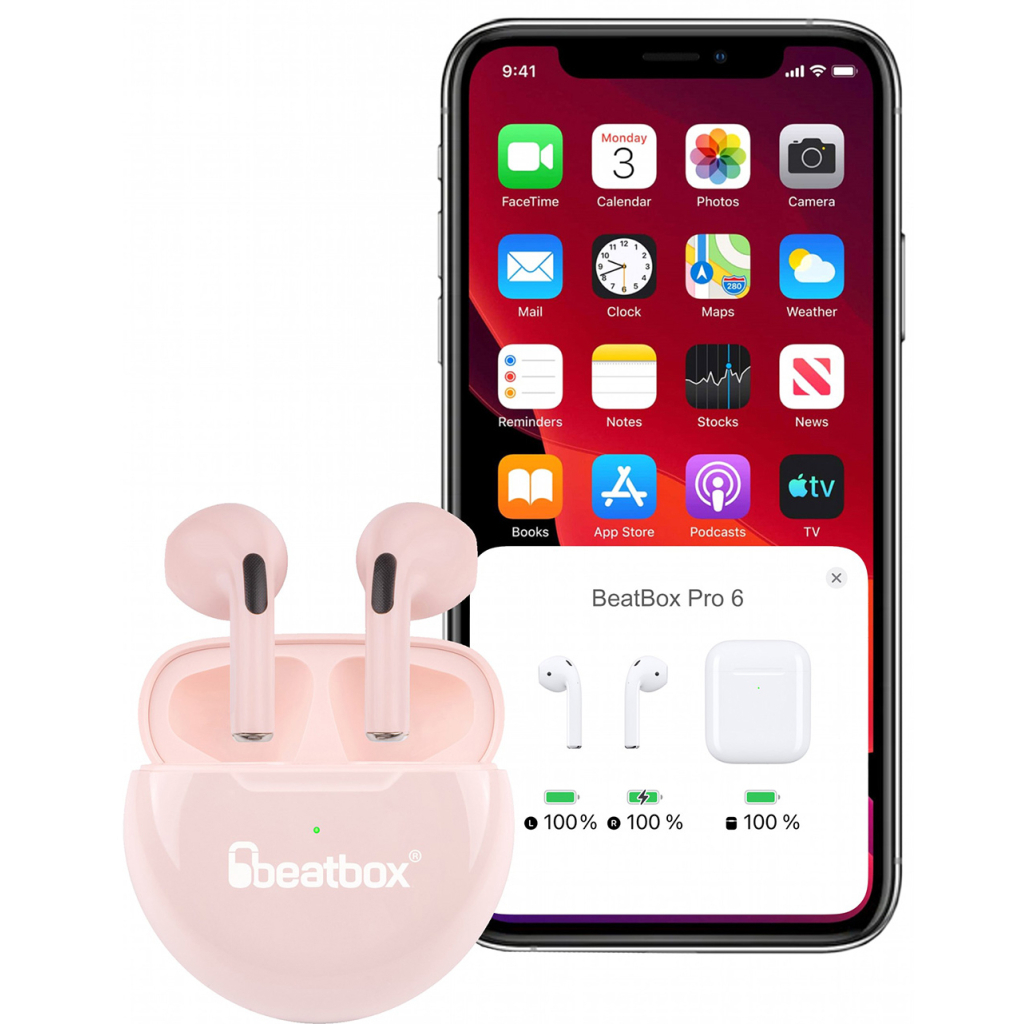 Навушники BeatBox PODS PRO 6 Pink (bbppro6p) - зображення 5