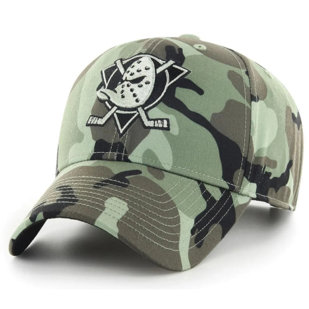 Кепка 47 Brand Anaheim Ducks H-SECMV25PTP-ZJ Хакі/Чорний (196002731148) - зображення 1